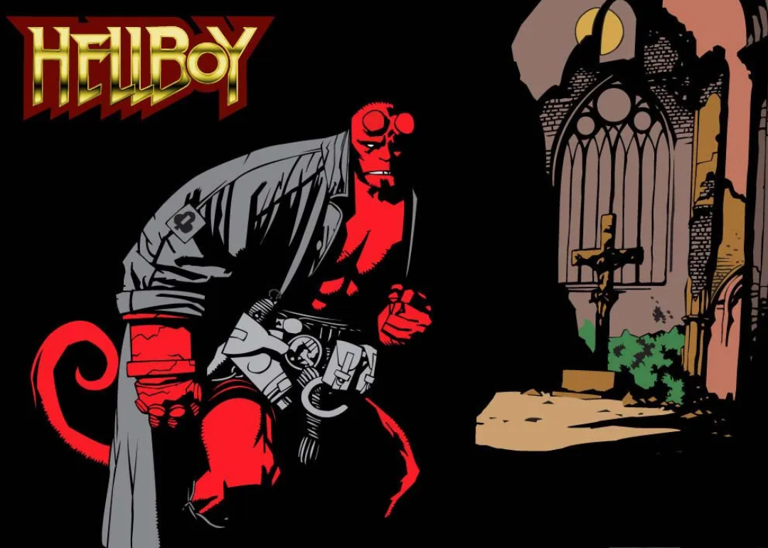 While Hellboy leans toward action, it’s drenched in Gothic horror imagery and supernatural elements